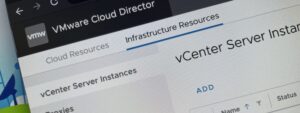 Cloud Director 10.3 : installation initiale